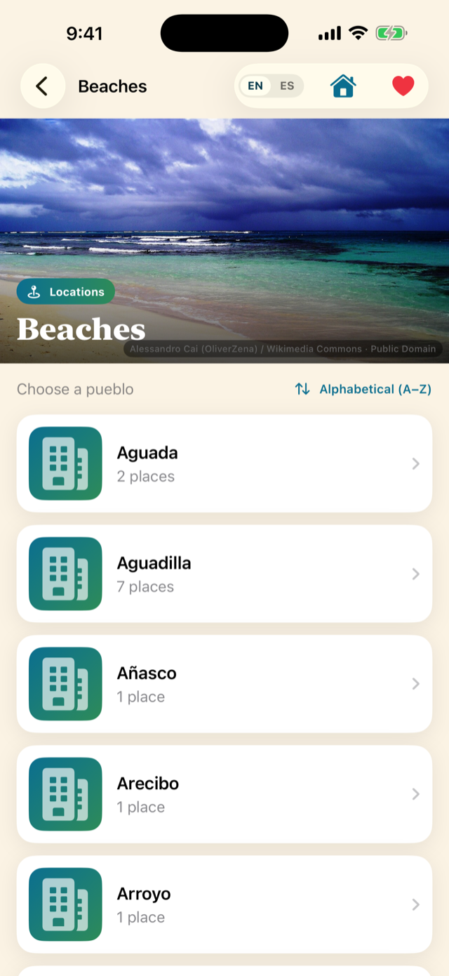 Beaches
