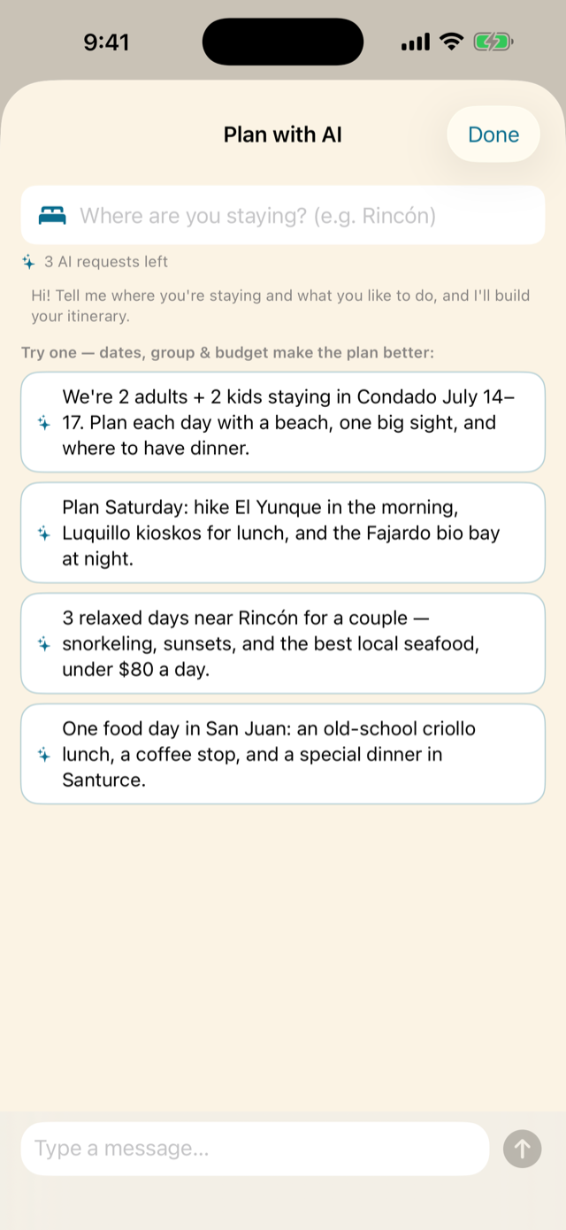 AI planner